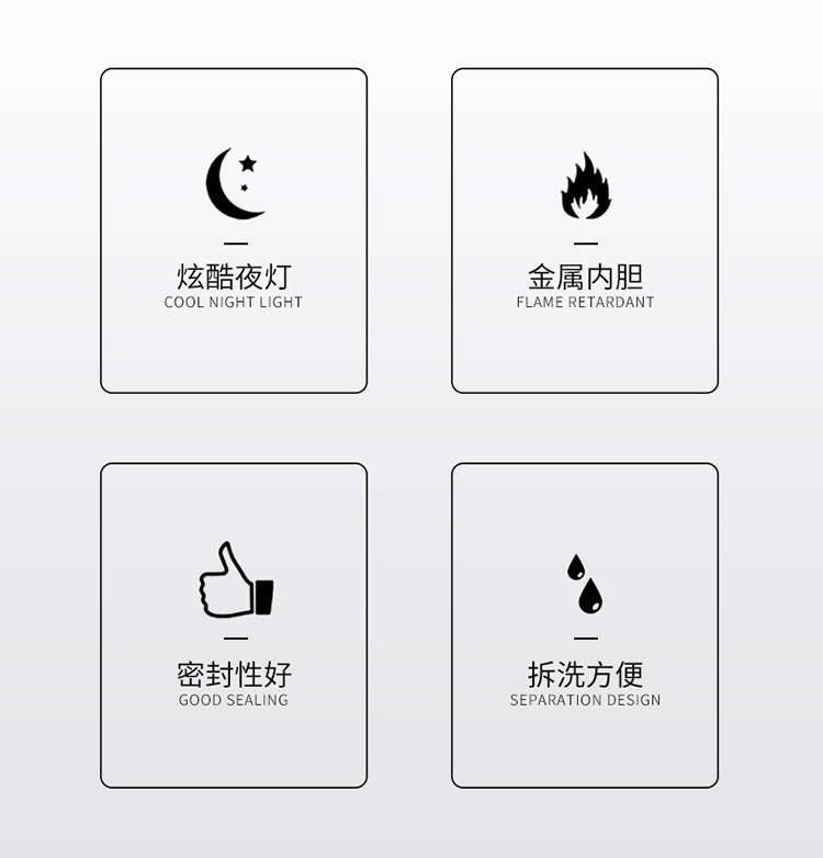 Lantu Zhiyin Car Ashtray 2025 New Dreamer High Flame Retardant Car Interior Modification with Cover Light