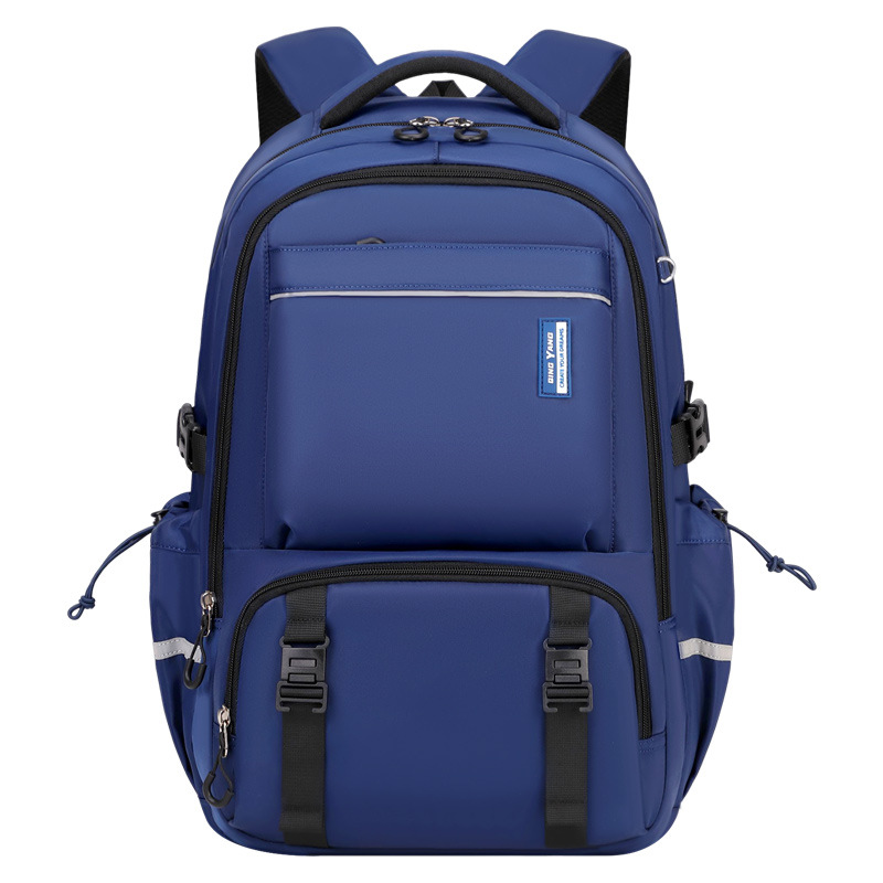 Mochila de hombre de gran capacidad, mochila de viaje para escuela secundaria y secundaria, mochila escolar, bolsa de equipaje ligera, bolsa de montañismo, mochila escolar impermeable