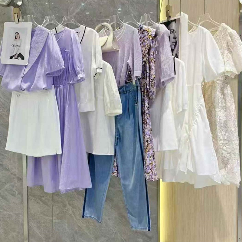25夏三色3COLOURドレス、トップス、パンツ、スカート、ライブストリーミング実店舗、13店舗供給|undefined
