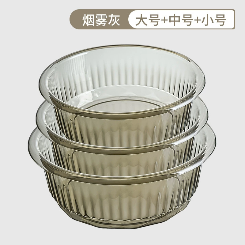 Big durable plastic washbasin for students, increased thickness