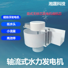 微型轴流式水力发电机 漩涡式水力发电 低水头 永磁发电机低落差