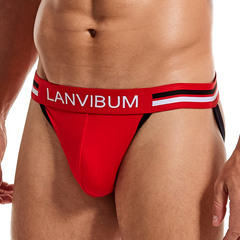 Men's Underwear Sport Double D Cup Cotton Mid-Thigh Large Size Sexy Trendy Men's Underwear