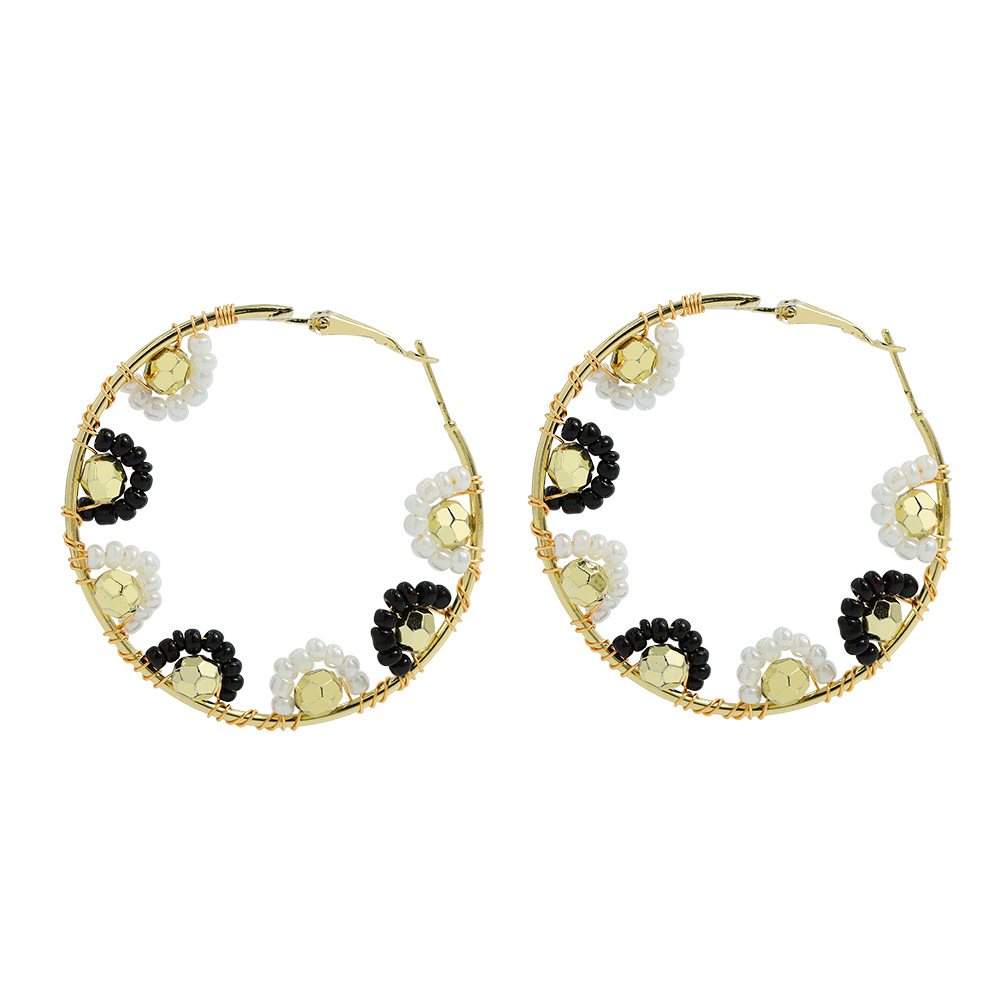 Fashion Long Hand-wound Large Earrings display picture 11