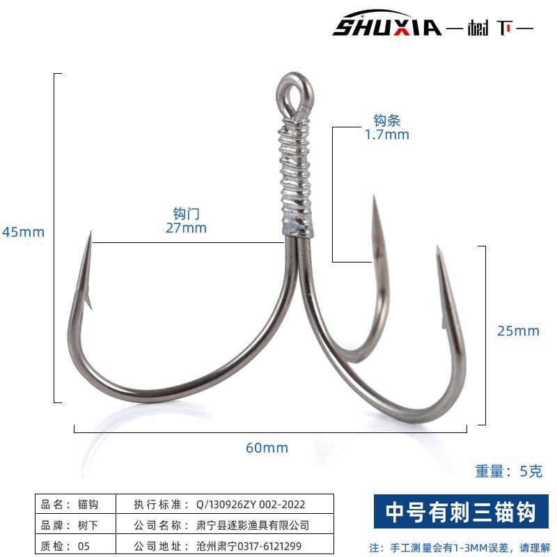 La pesca de tres garras, tres garras