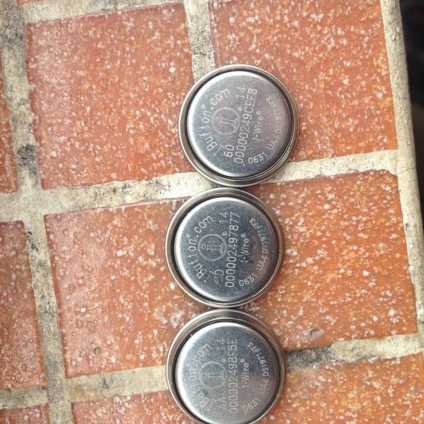 iButton信息纽DS1971-F3纽扣电池状IB1971-F5智能卡读头按钮IB扣