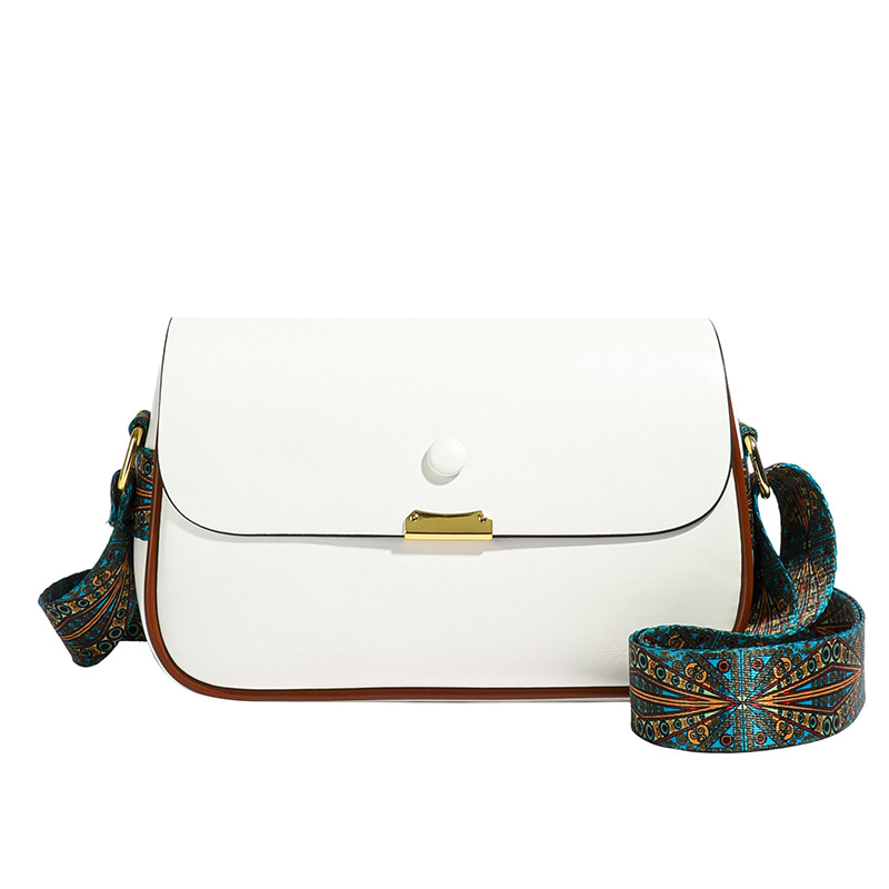 2024 moda transfronteriza color sólido sentido pu cuero suave viajes correa de hombro ancha hombro mochila pequeña bolsa de cambio ligera mano