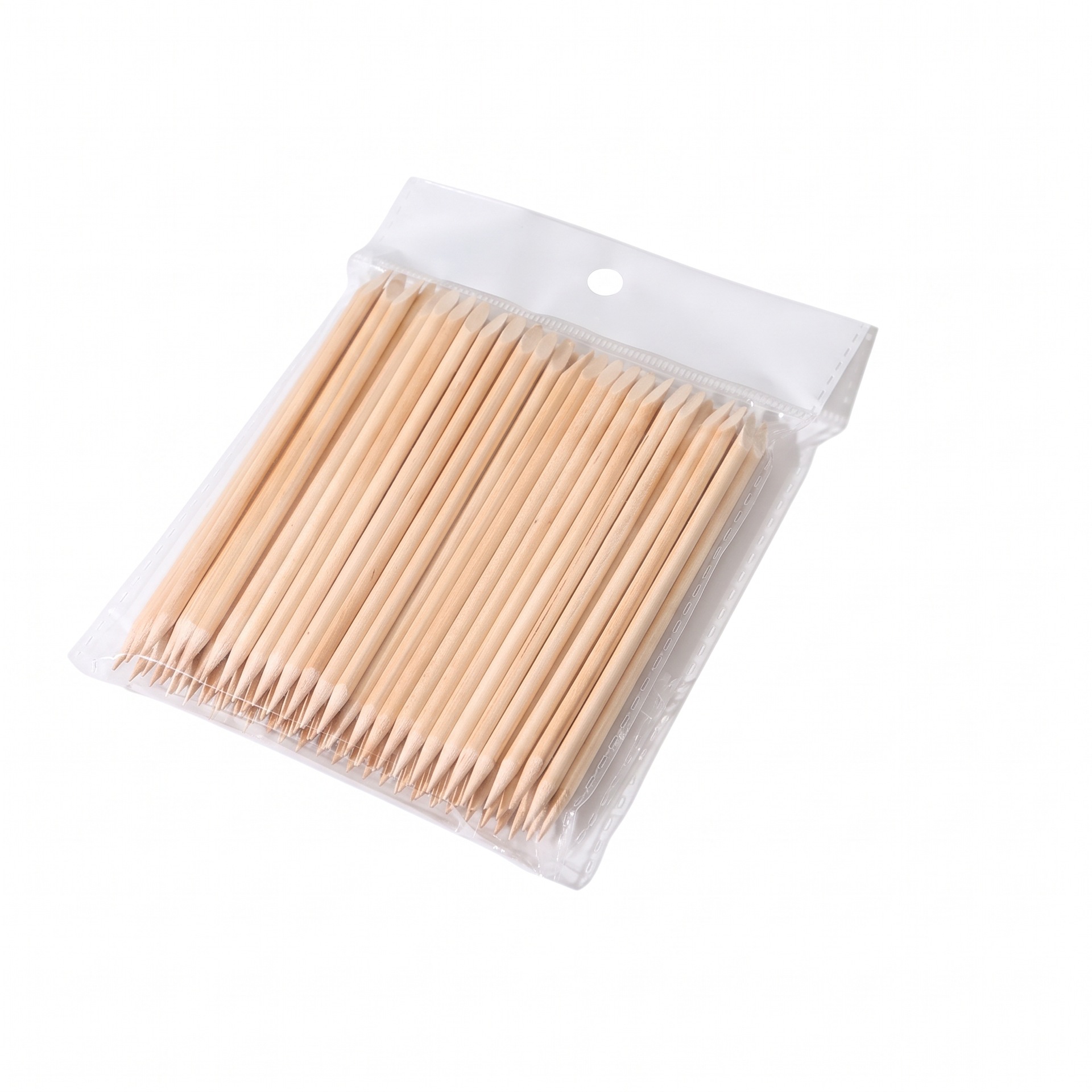 Palillos de Naranjo para Manicura 11.4 cm Doble Cabeza de Madera