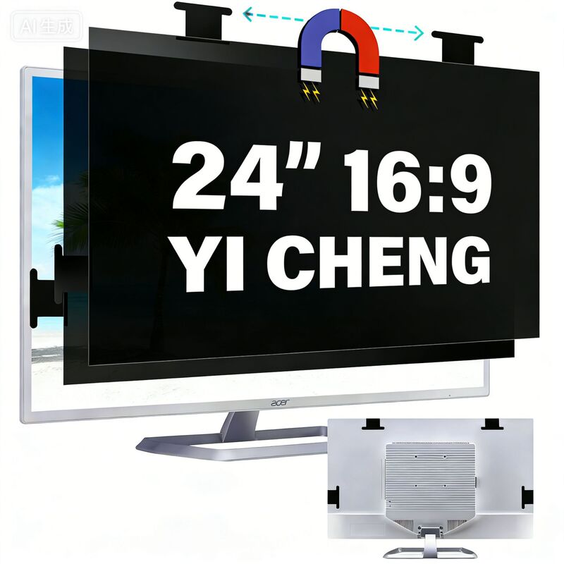 Cross-Border Anti-Peep Film with Magnetic Attachment Suitable for Desktop Computer Monitors, Amazon's Popular Anti-Peep Privacy Film Cross-Border Anti-Peep Film with Magnetic Attachment Suitable for Desktop Computer Monitors, Amazon's Popular Anti-Peep Privacy Film