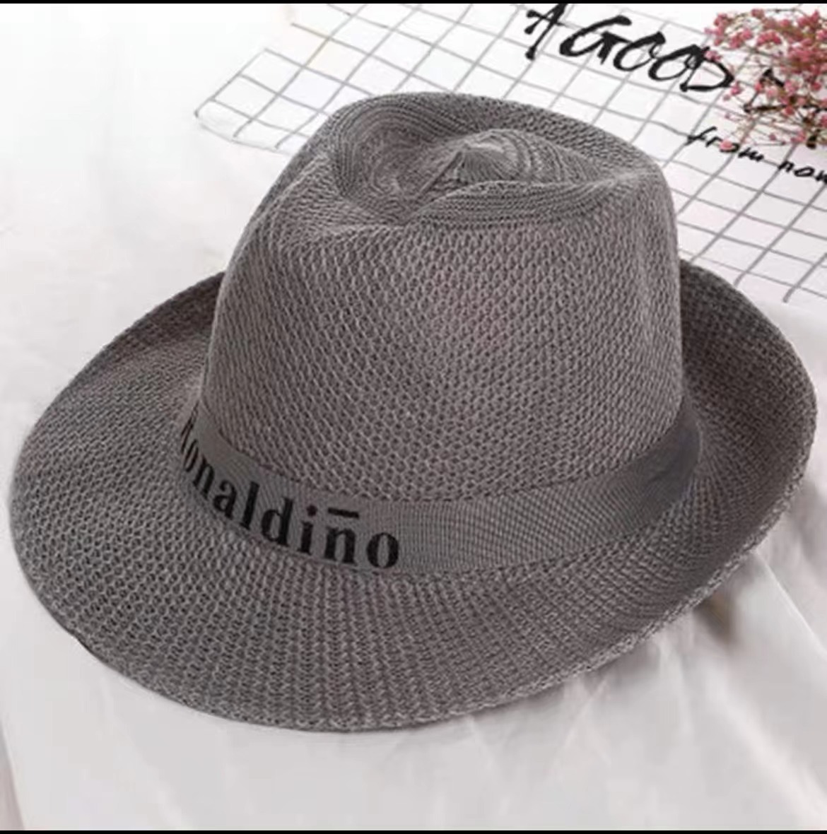 Vintage Sun Hat Summer Straw And Elderly Men, Jazz Middle-aged Dads, Outdoor For The Elderly, Wide-brimmed Sun Hat_voghion.com