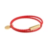 Red golden buckle
