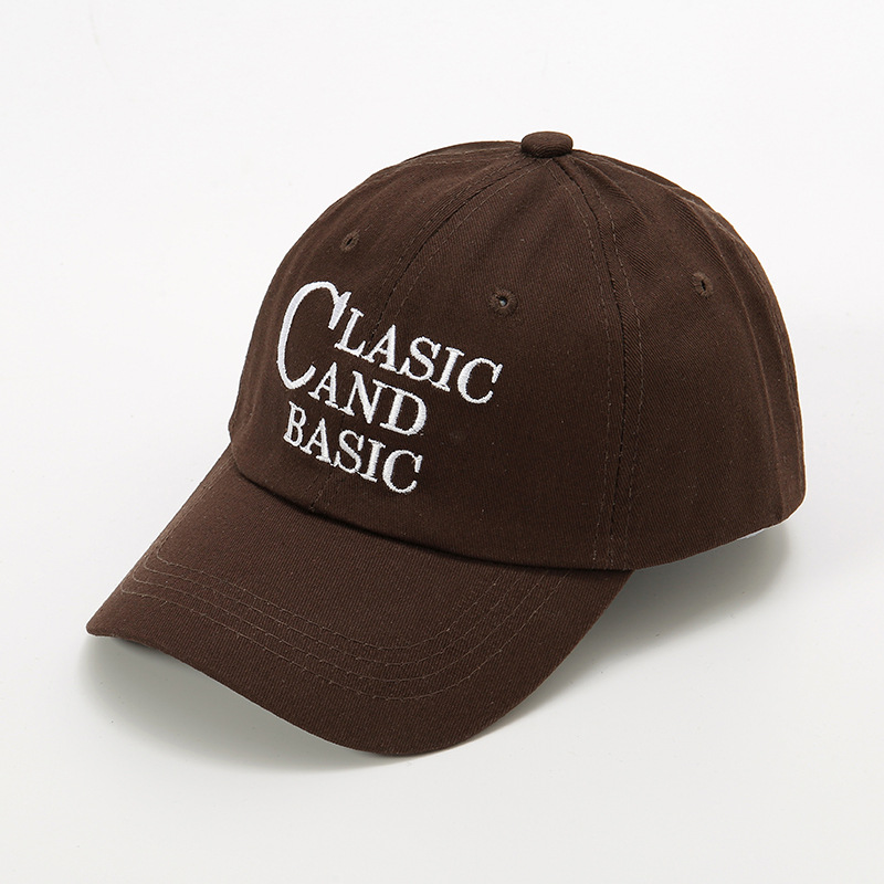 Women's Baseball Cap Street Style Embroidered Letter Duck Tongue_voghion.com