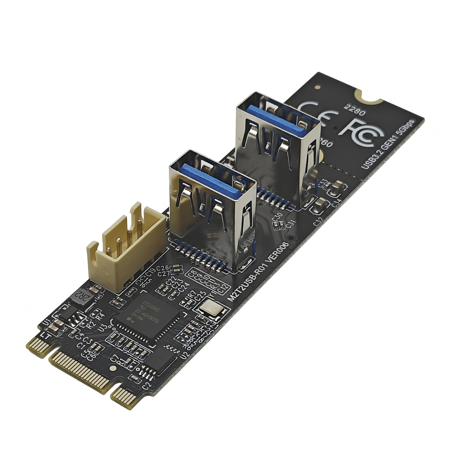 M.2 NVMEתUSB TYPE-A��չUSB3.2ת�ӿ�5Gbps�����������������