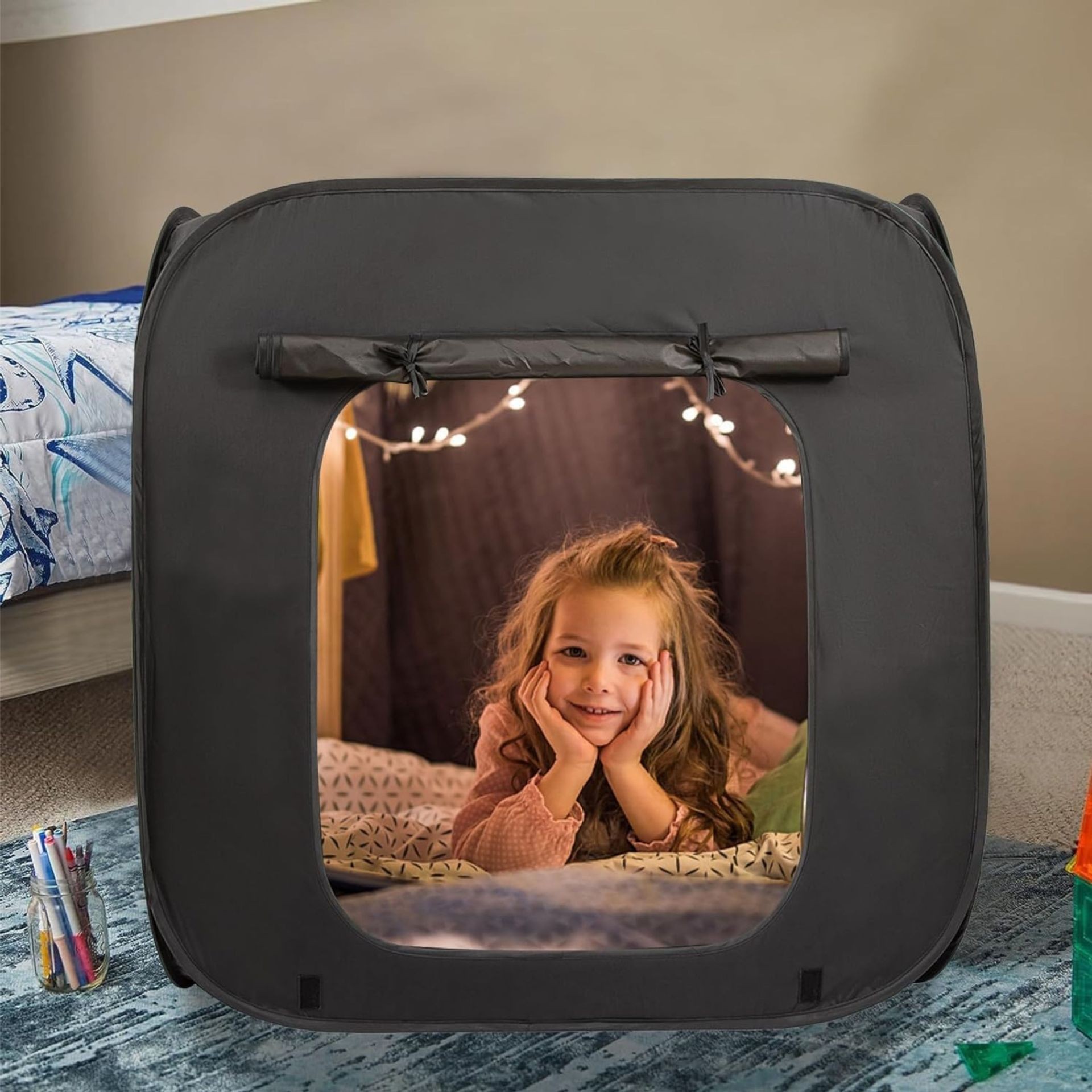 black high tent