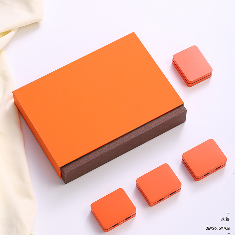 高档福鼎白茶饼干茶包装盒空礼盒普洱小方片茶饼礼盒空盒子优惠