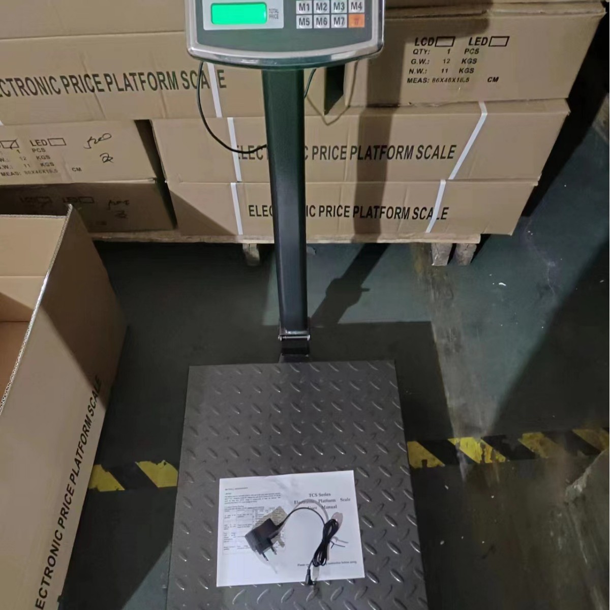 500kg 45 * 60 básculas electrónicas básculas de doble cara básculas electrónicas básculas