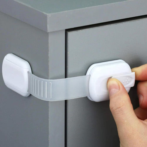 New child safety lock, baby drawer lock, baby anti-pinch cabinet, refrigerator, toilet child lock wholesale