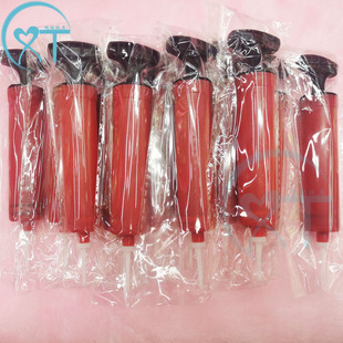 Cross-border manufacturers wholesale supply small ball pvc ball plastic small pump hand pump portable with inflator