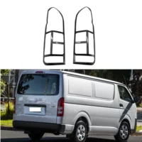 Для Toyota HIACE Sea Lion 2016 задний абажур из углеродного волокна HIACE задняя фонарь декоративные наклейки