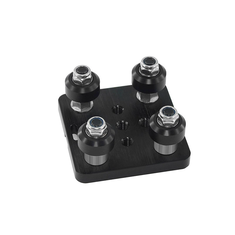 Аксессуары для 3D-принтеров Европейский стандарт 2020, алюминиевый профиль, шкив с V-образной канавкой, мини-пятиколесный шкив V-образного паза