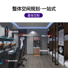 电竞酒店家具标间全套电竞桌板式家具上下铺床胶囊仓太空舱床