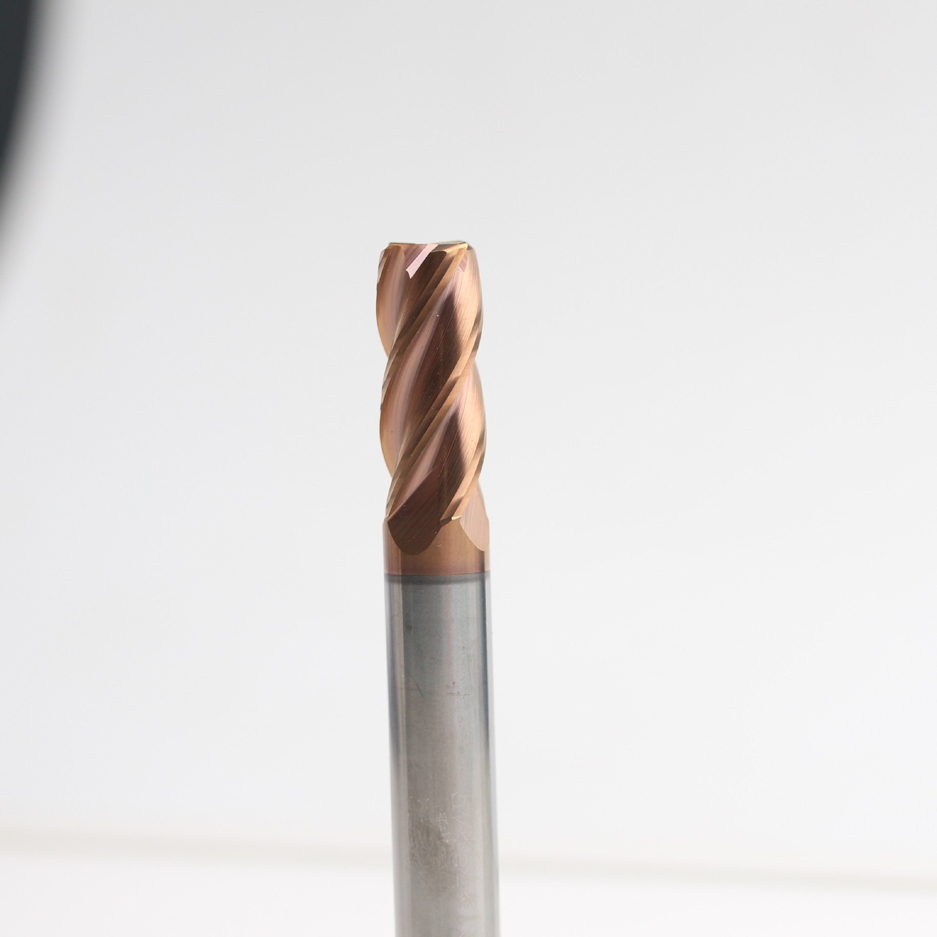 55度4刃圆鼻刀 D3*15*D3*100L*4T数控刀具硬质合金涂层平头铣刀