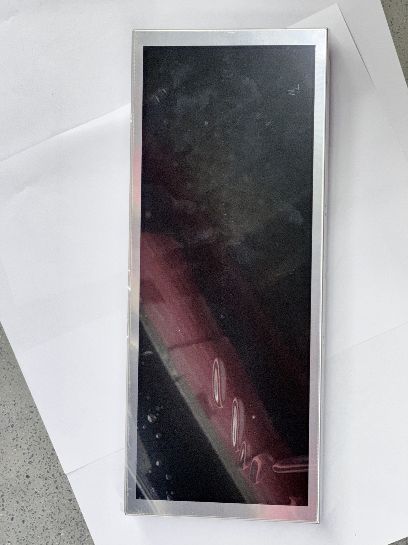 Suitable for Tesla Model S/X 12-21 generation electroplated instrument panel LCD screen 1039357-00-H