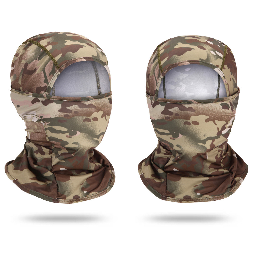 Cubierta de protección solar de seda de hielo, máscara facial, bicicleta al aire libre de verano, motocicleta, protección solar transpirable, protección facial, cuello, cuello, máscara de ciclismo