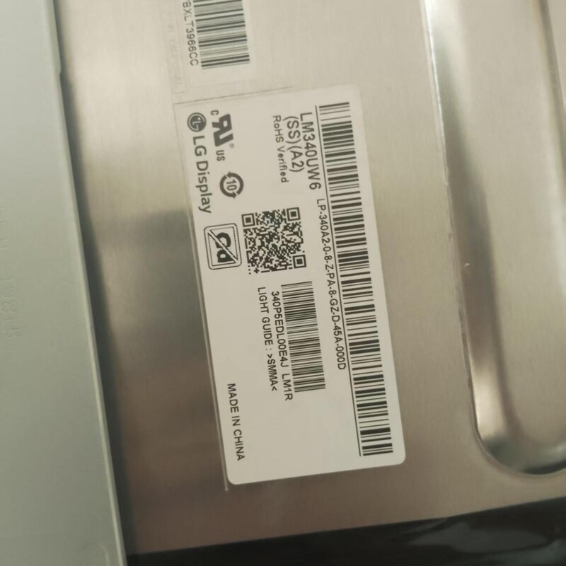 Lm340Uw6-Ssa2 Lg 34inch New Original A-Standard 4K Lcd Screen Ultra-Clear Color Screen