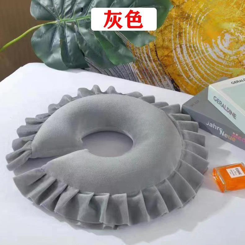 美容床枕头美容院防塌美睫按摩头枕带圆柱长方形小枕头垫枕芯其他|undefined
