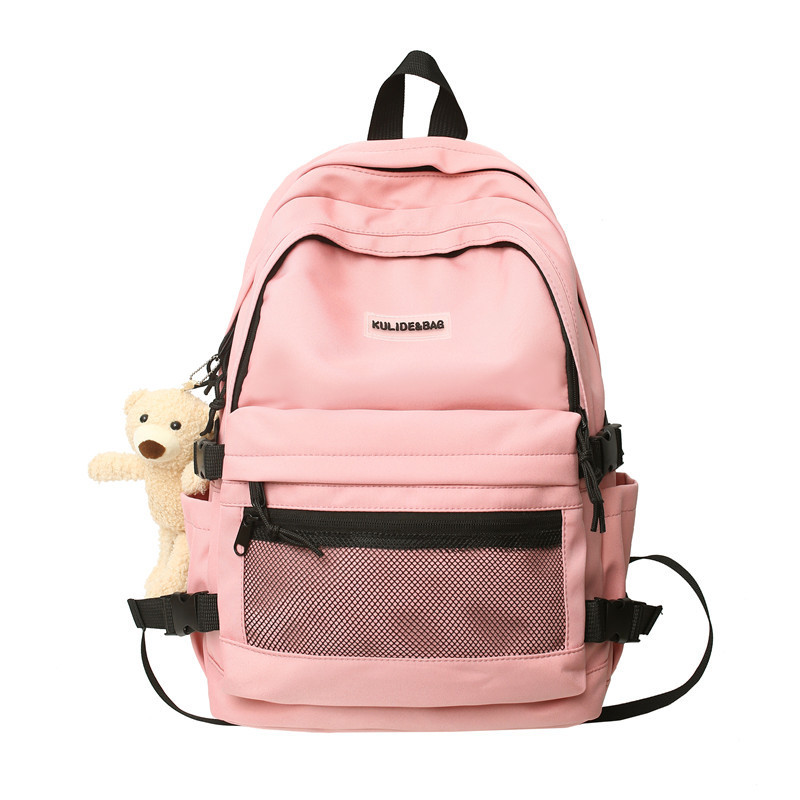 新しいカップルバックパック在庫卸売中学生大容量スクールバッグシンプルでファッショナブルなアウトドア旅行バックパック|undefined