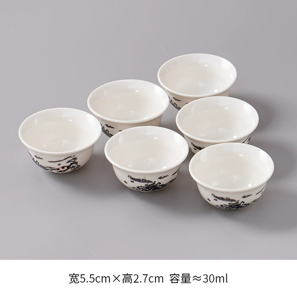 Snowy 6 cups