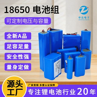 18650锂电池大容量电池组12V24V36V48V60V72V可定制定做量身量尺