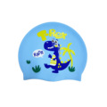 儿童泳帽恐龙独角兽儿童可爱卡通硅胶不勒头防水贴合专业护耳游泳