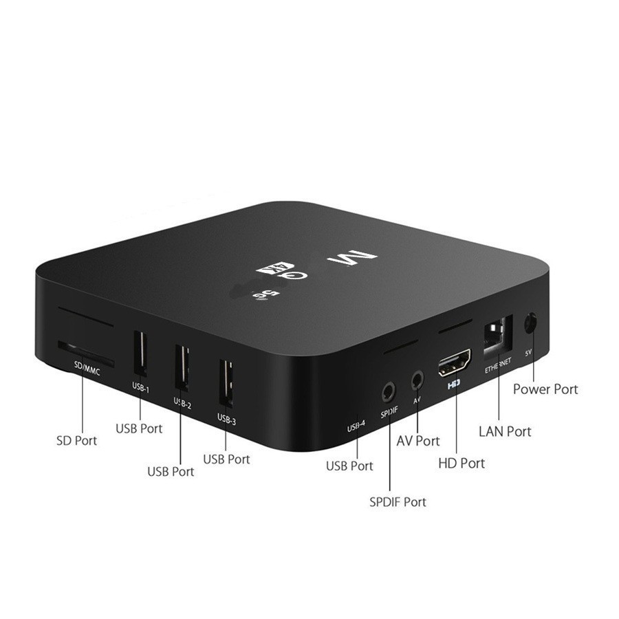 Fábrica de fuente transfronteriza de comercio exterior 2026TVBOX inalámbrico USB HD red Android TV reproductor universal