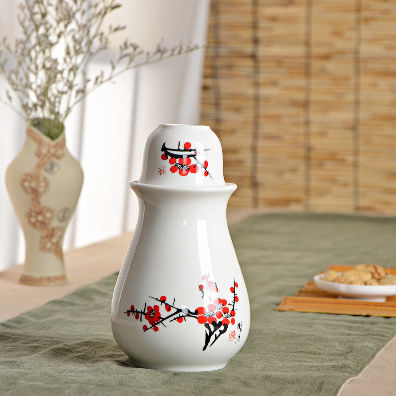 Ceramic pocket flask, 150 ml