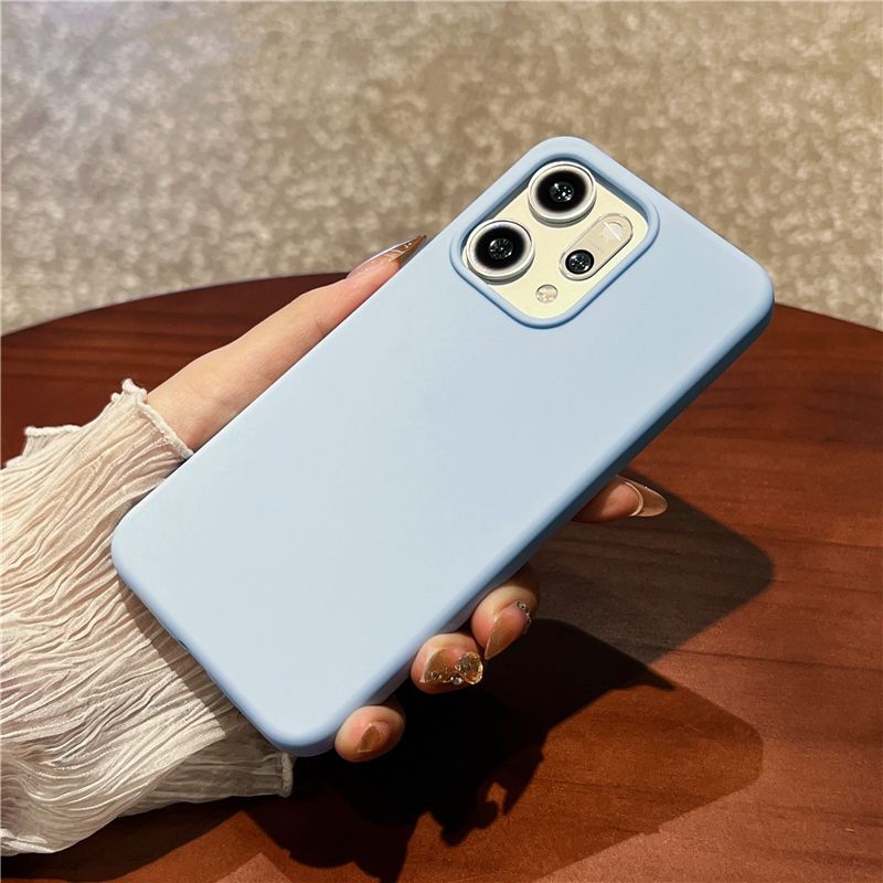 适用液态硅胶oppo reno14手机壳新款RENO13pro纯色12保护套全包11|undefined