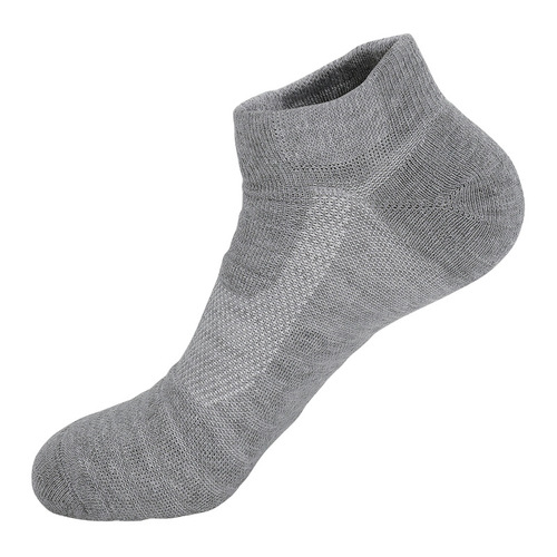 Men's low-cut basketball socks, men's towel-soled running sports socks, short-barrel mesh badminton socks, women's socks wholesale