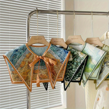 B 68135 Dual Print Decorative Scarf ˫��ӡ��װ��С˿��