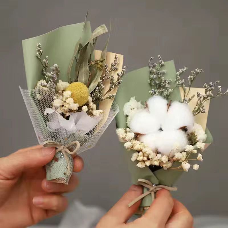 핫 골드 볼 + 코튼 미니