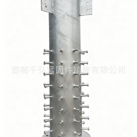 钢管加工件厂家加工热镀锌立柱H型钢焊接件质量保证现货