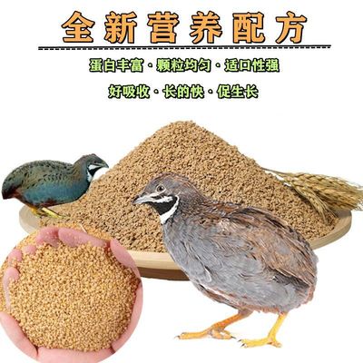 芦丁鸡饲料鸡专用饲料桂花雀下蛋开口粮蓝胸综合粮食高蛋小雏鸡碎|ru