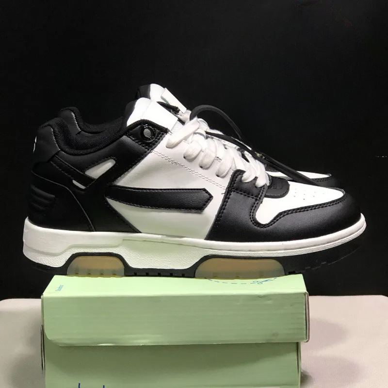 Spot Offwhite Joint Sneakers, Versatile Sports Shoes, Spring and Summer Breathable Lightweight Running Shoes, Women's Casual Shoes