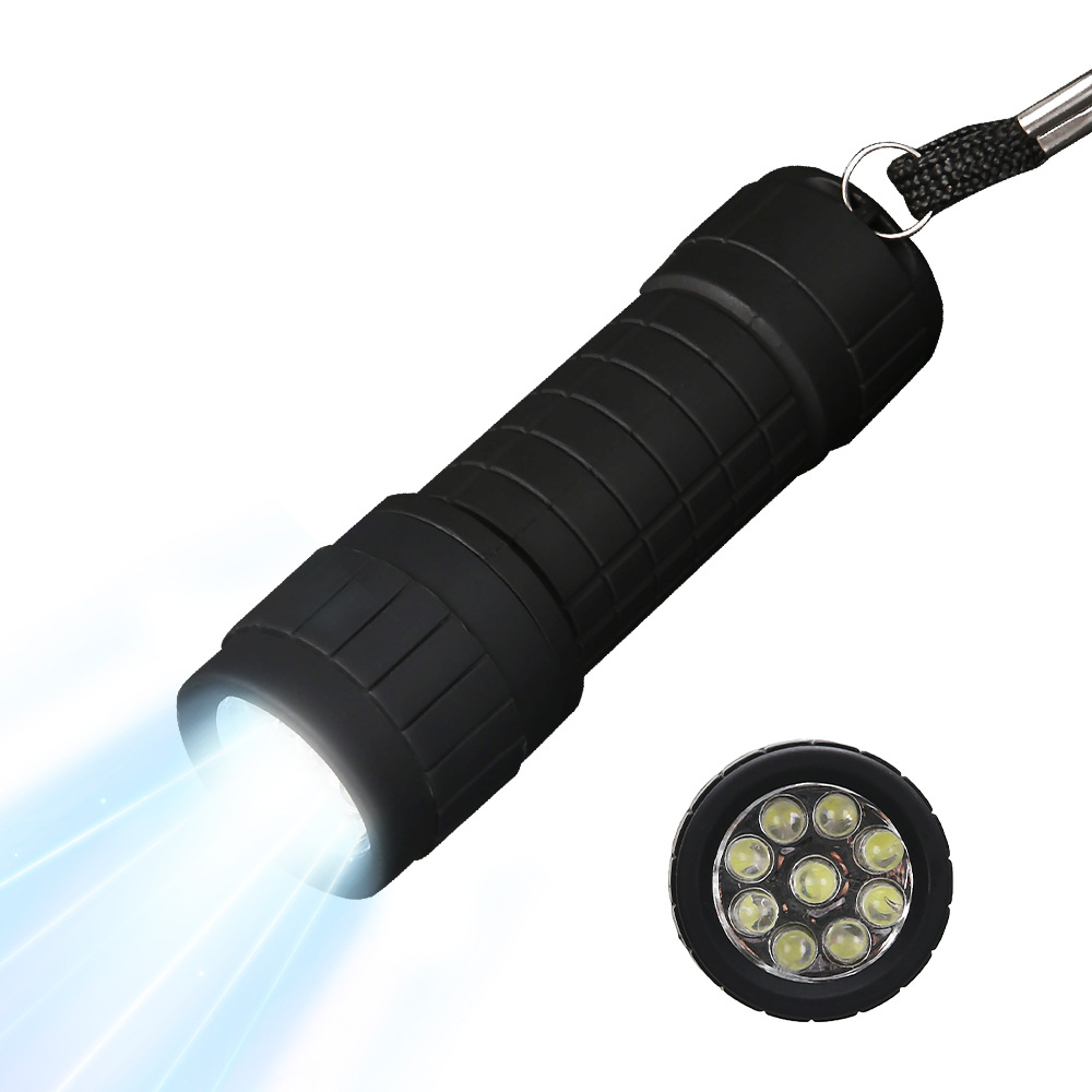 Luz ABS pequeña linterna compacta y exquisita fácil de transportar mini alumno multifuncional lámpara de trabajo portátil