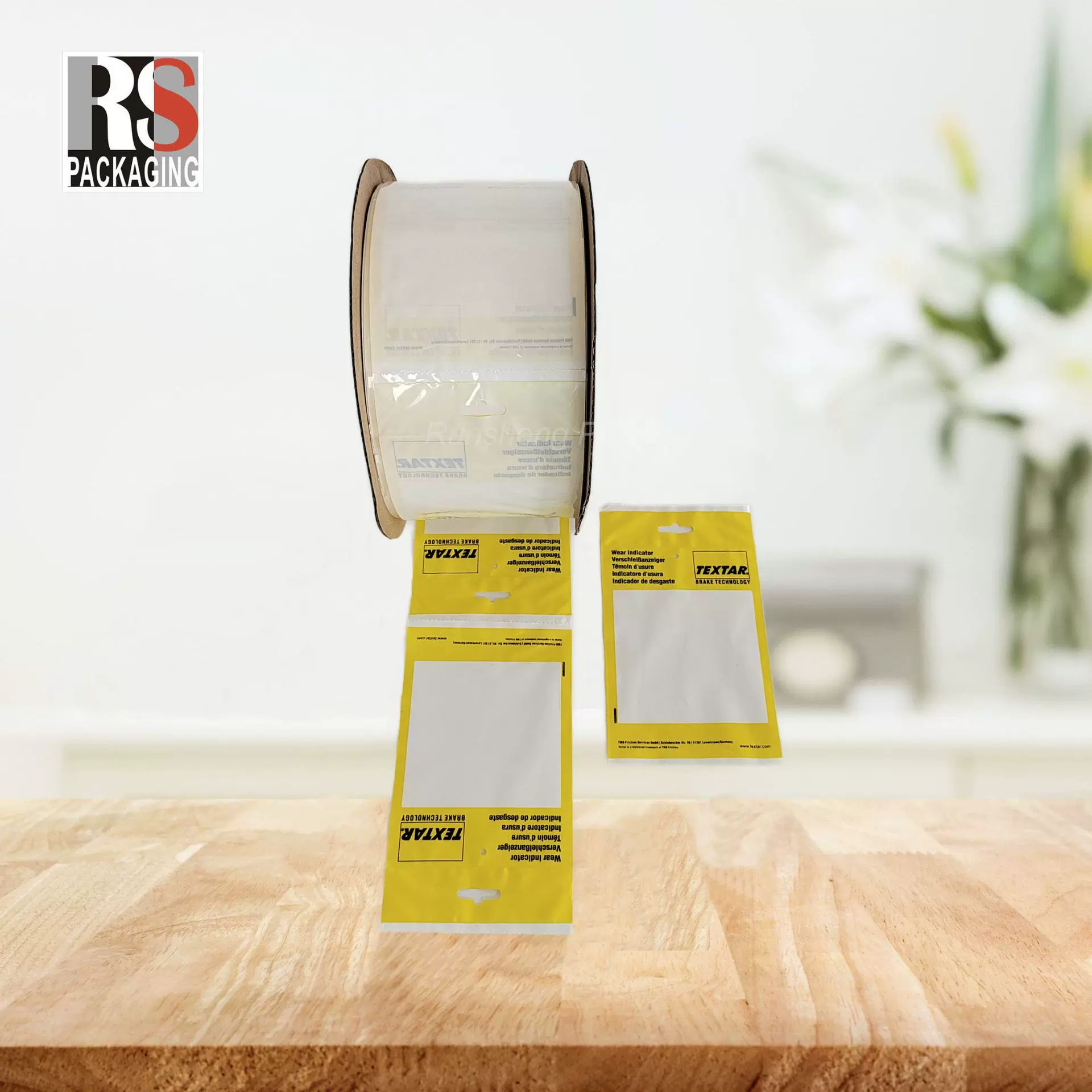 厂家定制电子产品 自动包装预开口 单边开口 单连 单边预开连卷袋