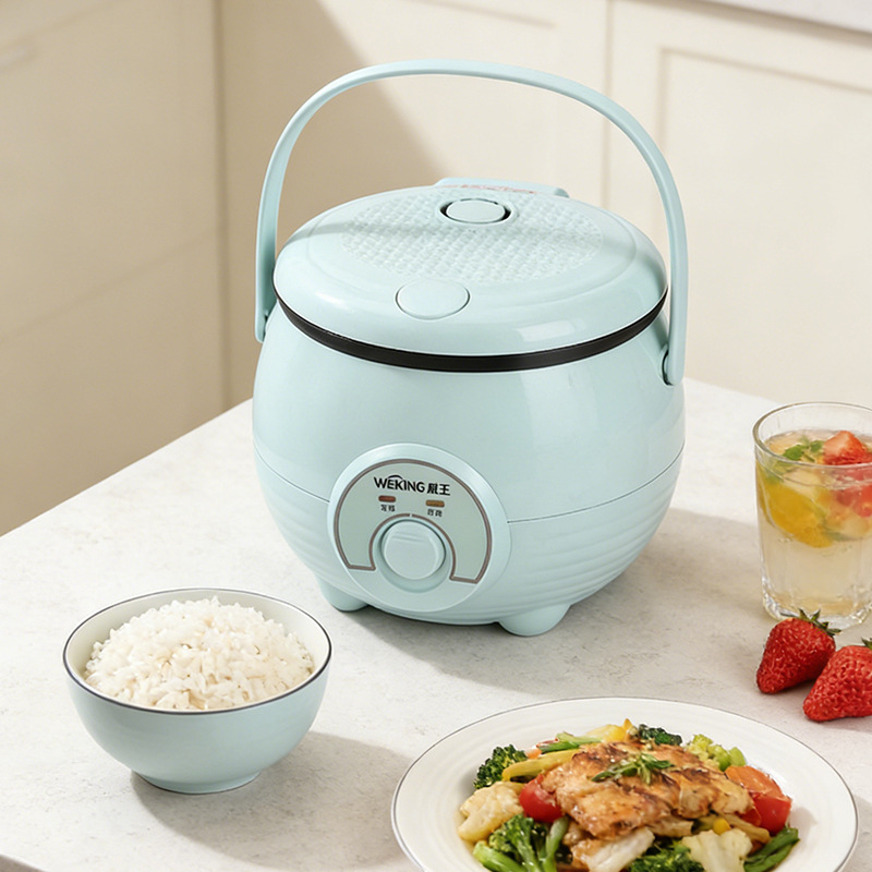 Mini Rice Cooker for Home Use, Suitable for Making Soup and Porridge, Multifunctional 2L Cute Trendy Single-Person Small Rice Cooker for 1-2 People