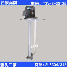 东莞川洋厂家供应双管液下泵 22KW台泉牌UV/PCB立式循环水泵DN125