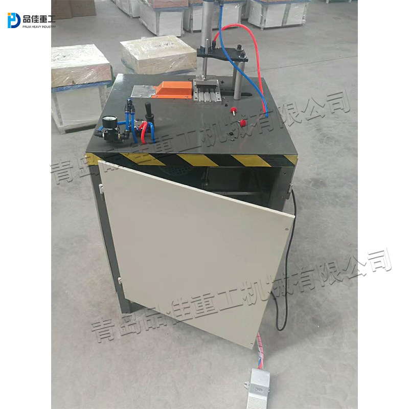 品佳型铝材T型条切割机 气动式自动走刀切断机半自动型材分割机