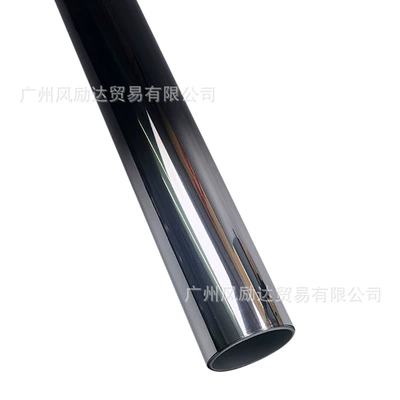 Window Sunshade Film, Contrasting Color Film — Automotive Film - 50cmx100cm-two-color-black-and-silver-gradient