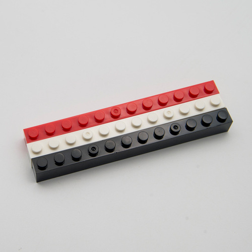 [Minimum order of 50G] Cross-border MOC domestic building blocks are compatible with Lego 6112 small particles 1x12 basic board loose accessories