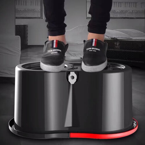 Hand-wash free spin mop for household use, enlarged and thickened, good god mop, double drive, eight-shaped bucket, hand pressure mop wholesale